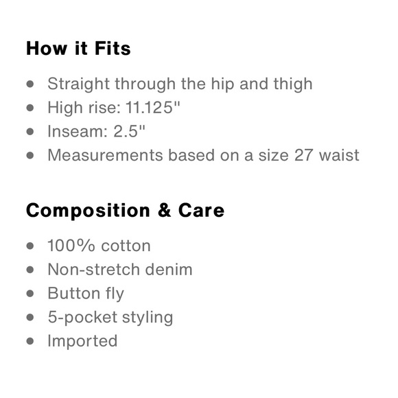 Levi’s Original 501 Shorts NWOT - Picture 8 of 10